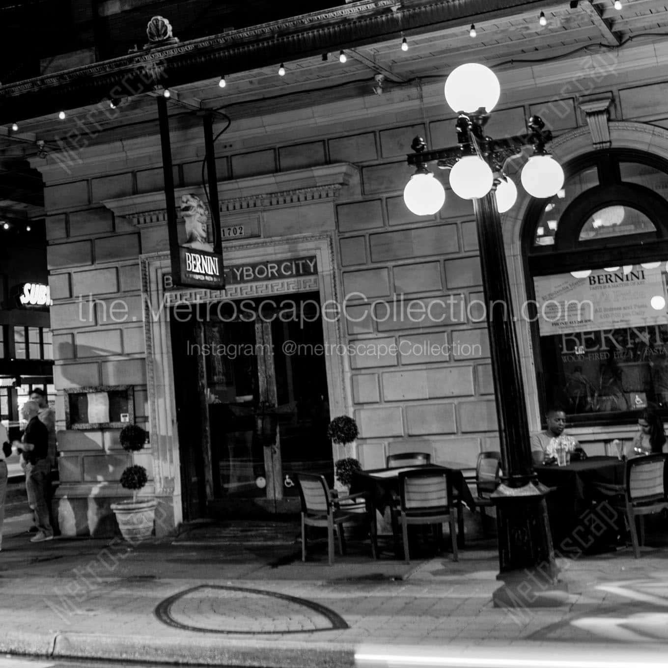 bernini ybor city Black & White Wall Art