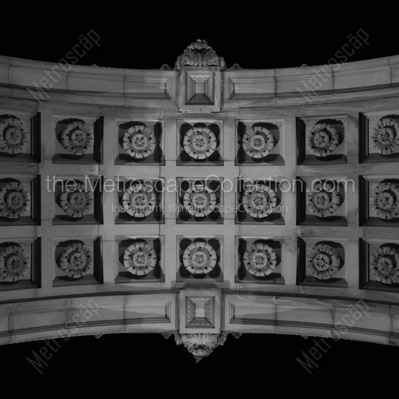 brooklyn grand army plaza arch Black & White Wall Art