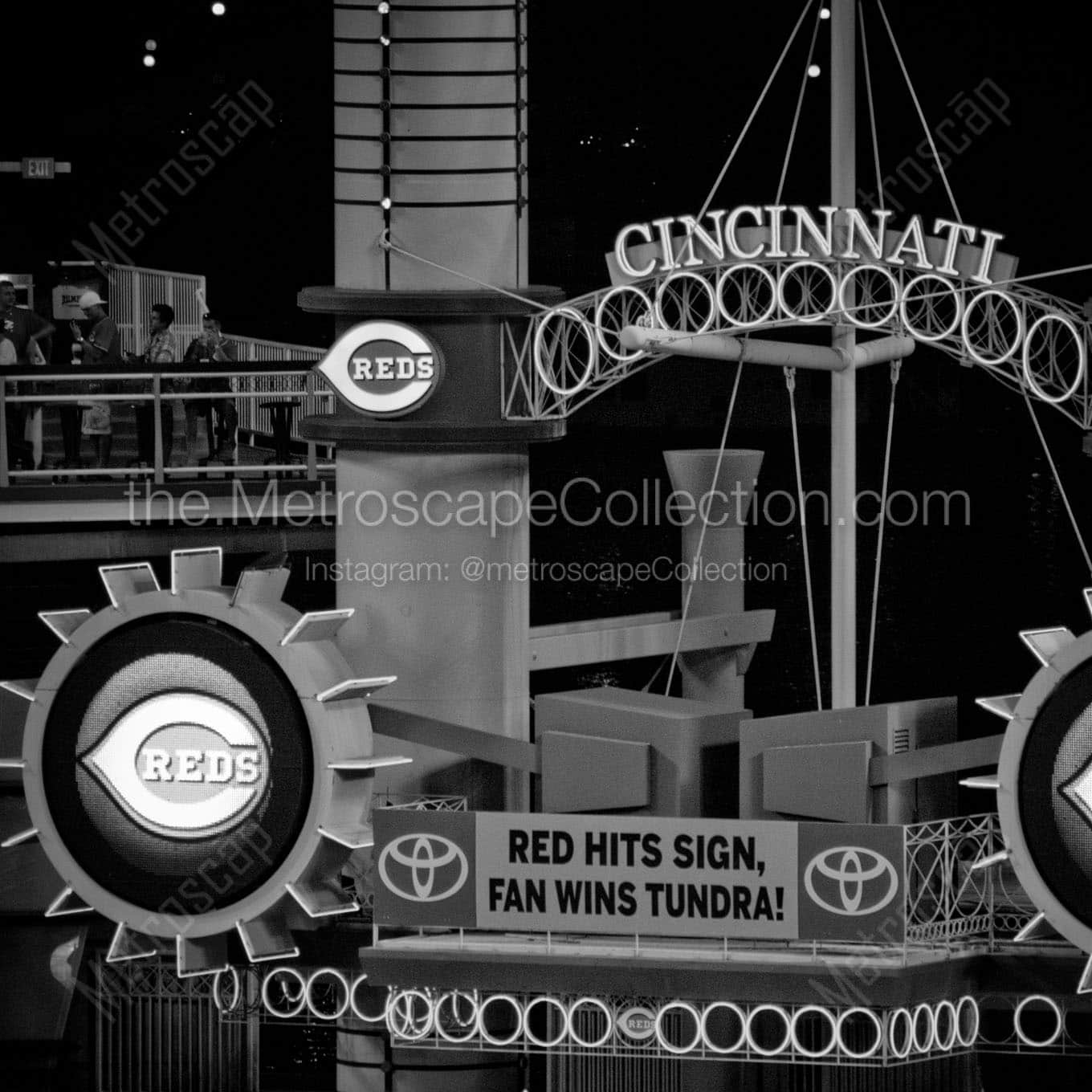 gabp smoke stacks Black & White Wall Art