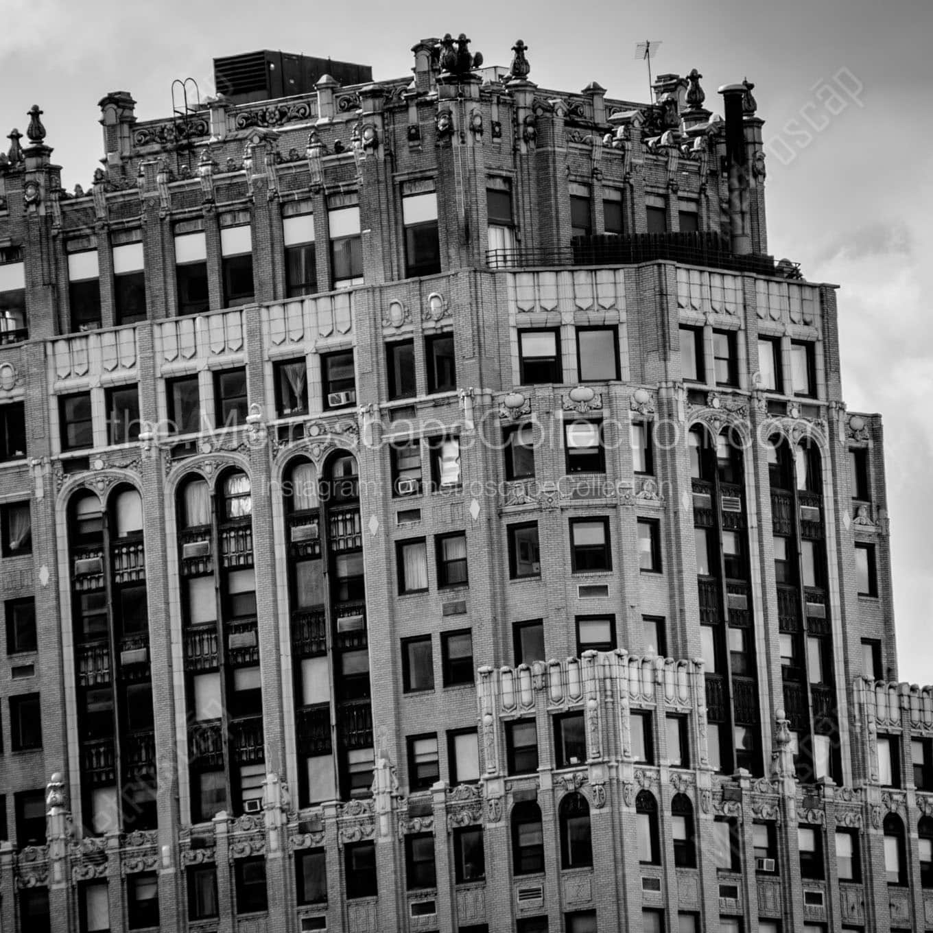 industrial stevens apartments Black & White Wall Art