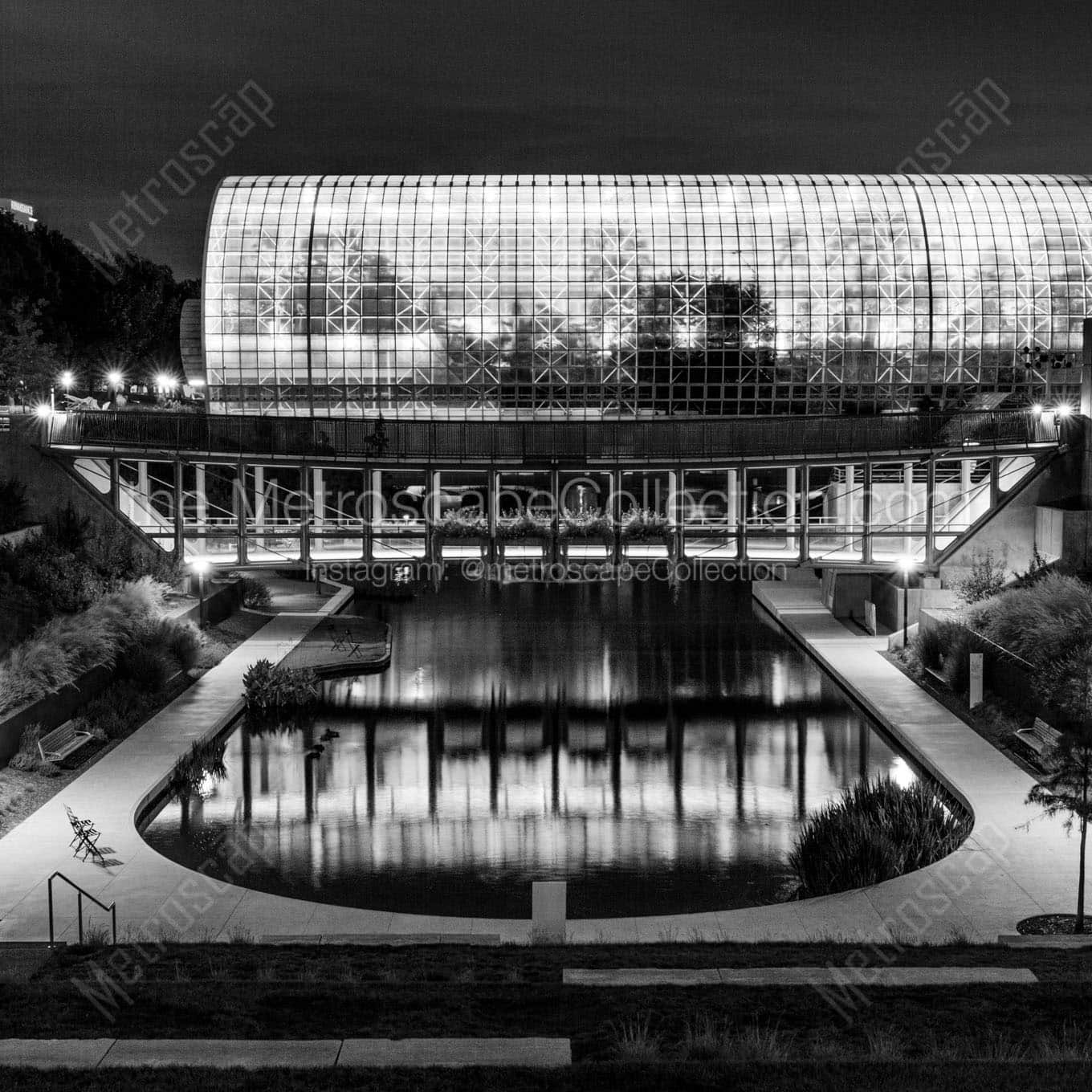 myriad botanical gardens Black & White Wall Art