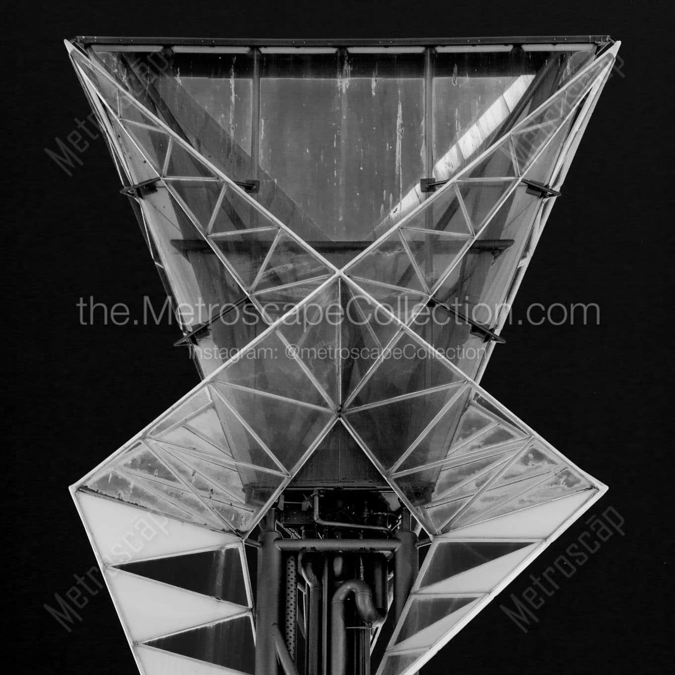 salt lake city olympic cauldron Black & White Wall Art