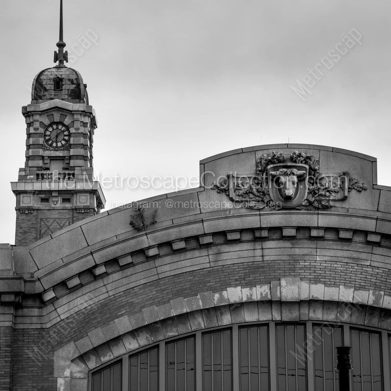 the westside market Black & White Wall Art