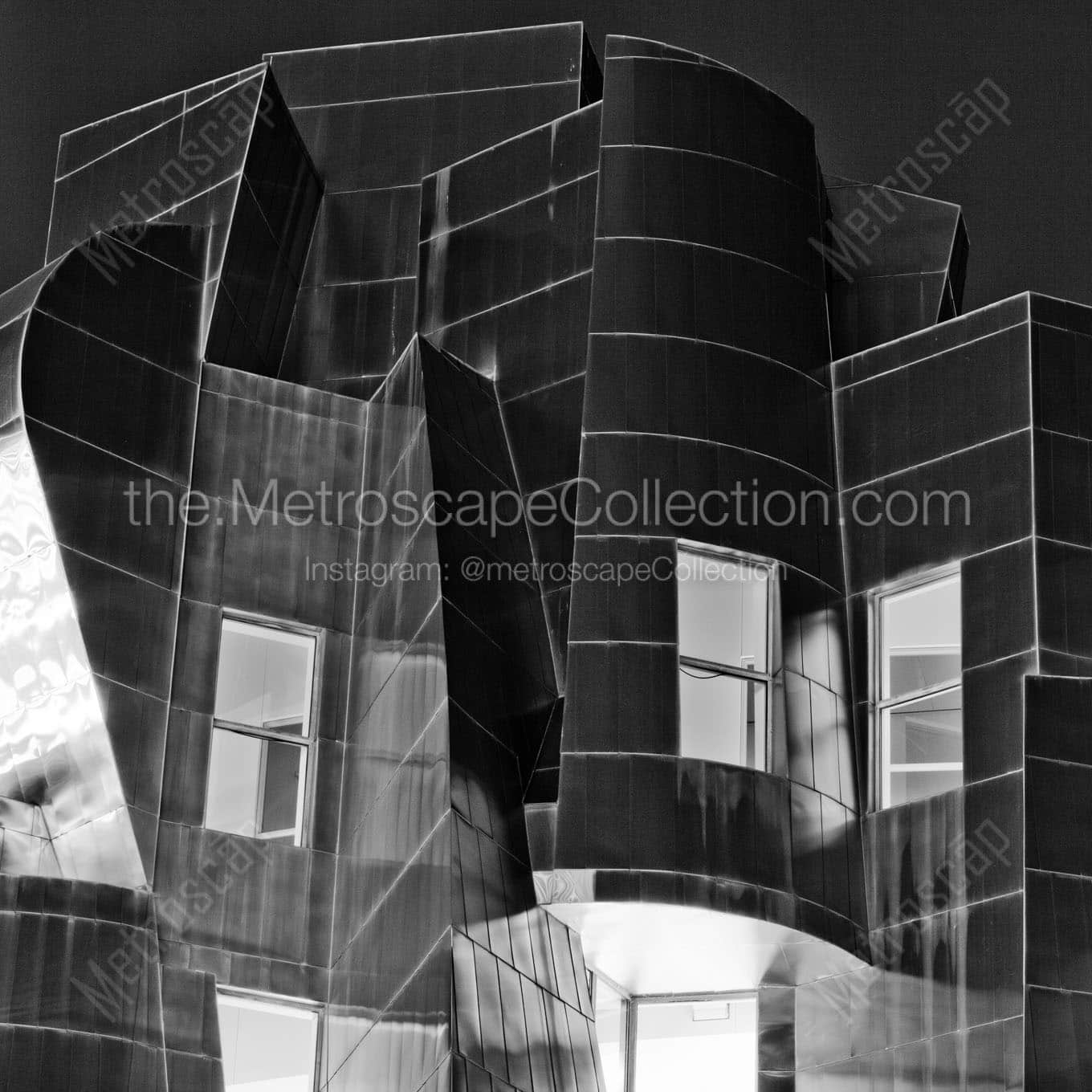 weisman art museum Black & White Wall Art